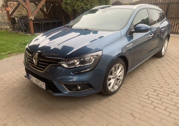 Renault Megane cena 48000 przebieg: 160700, rok produkcji 2018 z Siedlce małe 56